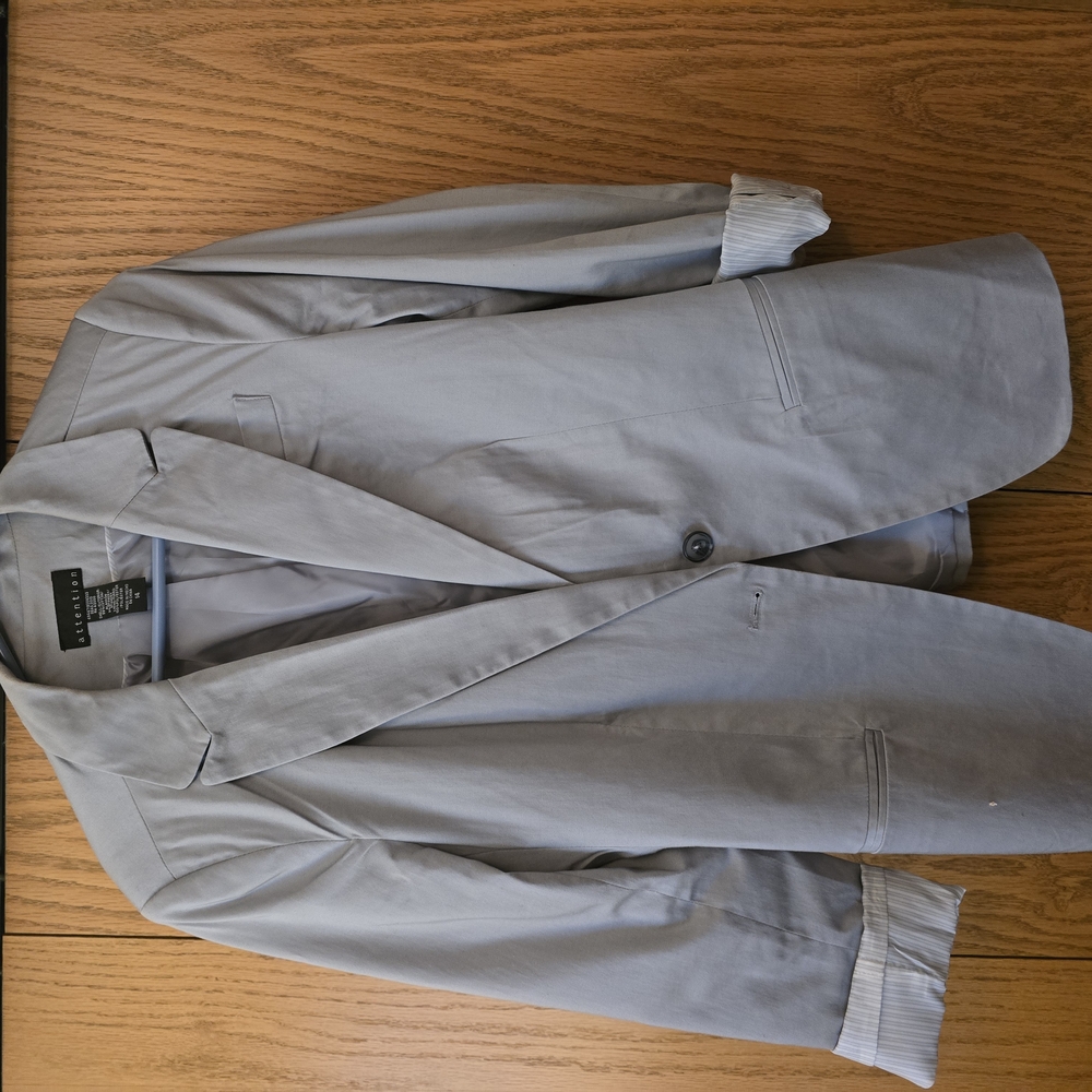 Womens Grey Blazer